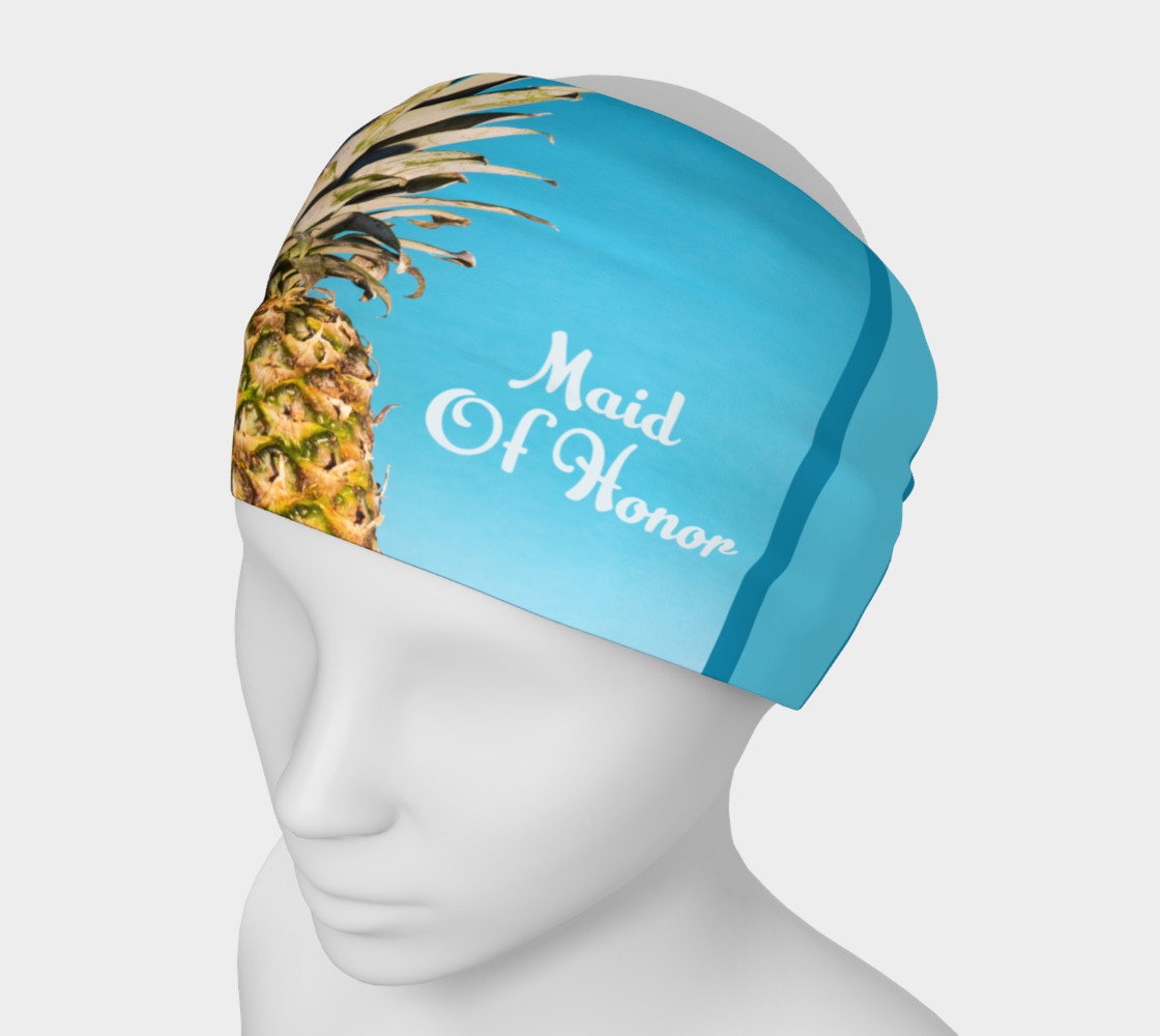 Maid of Honor Pineapple Headband preview #1