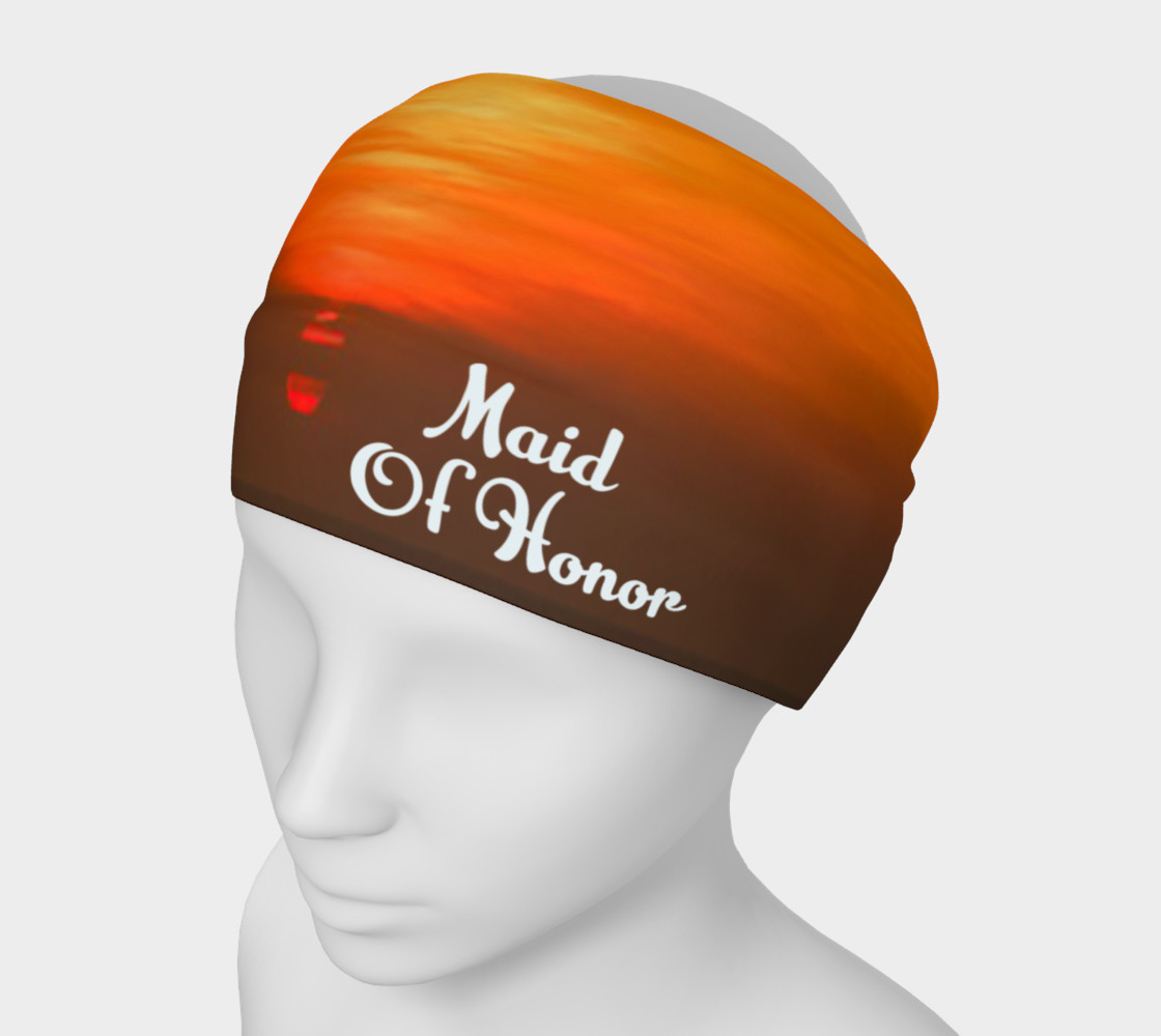 Maid Of Honor Sunset Headband preview #1