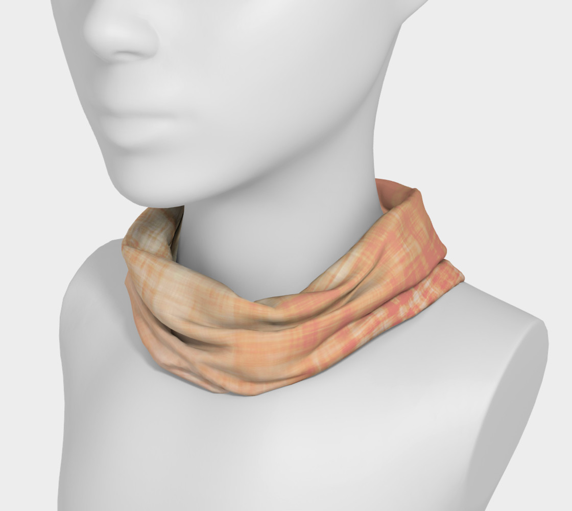 Aperçu de Worn Linen Peach Headband #3