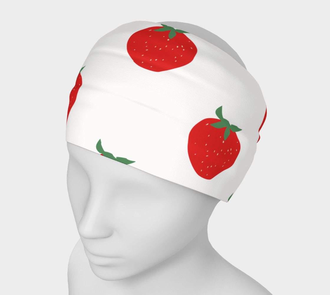 Aperçu 3D de Strawberries Headband