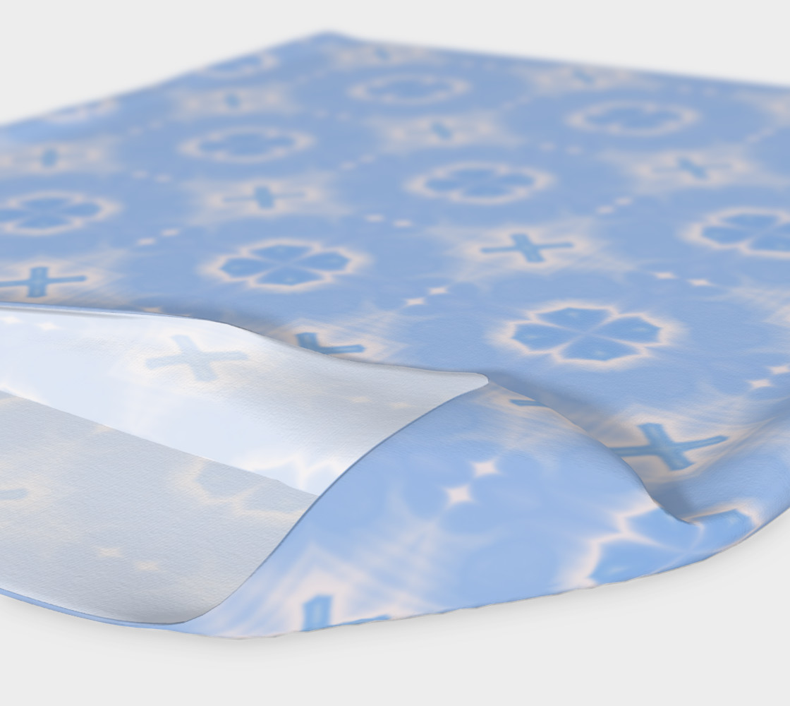 Clover Blue head scarf preview #4
