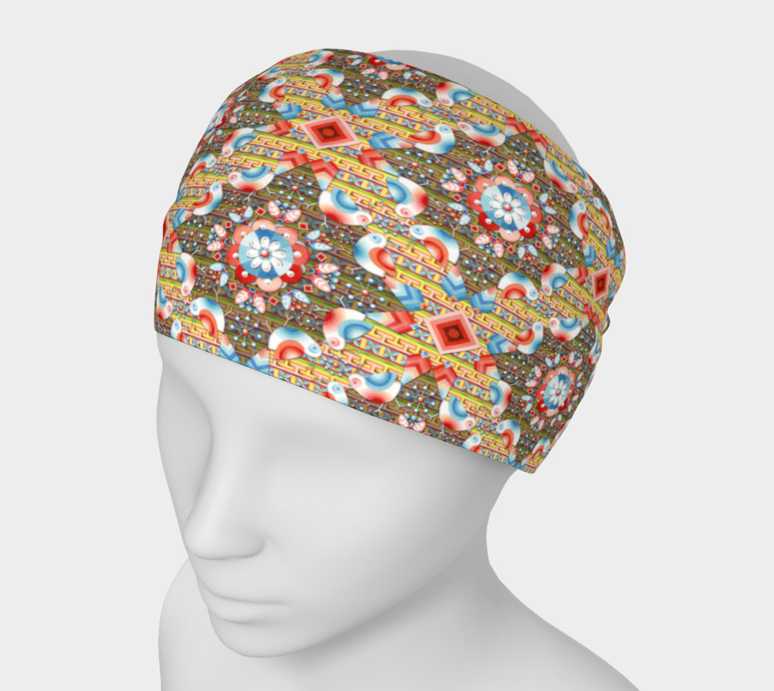 Heraldic Lovebird Headband preview #1