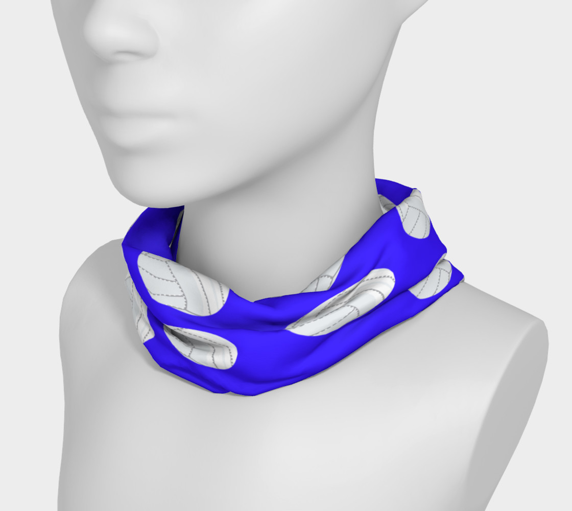 Blue Volleyball Headband preview #3