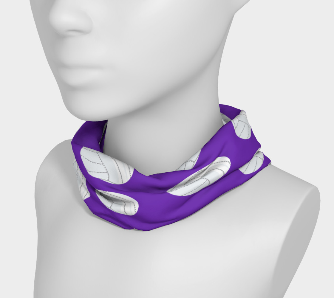 Purple Volleyball Headband preview #3