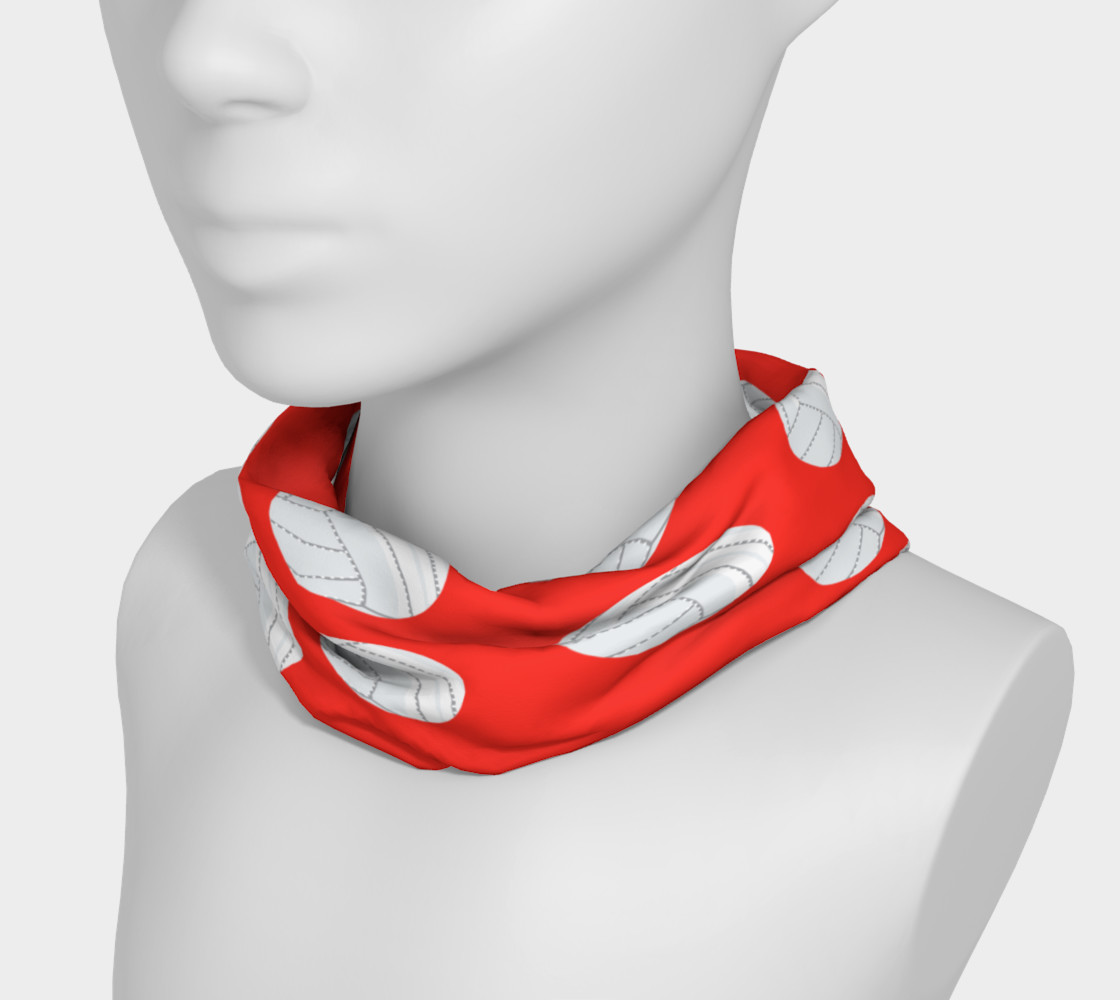 Red Volleyball Headband preview #3