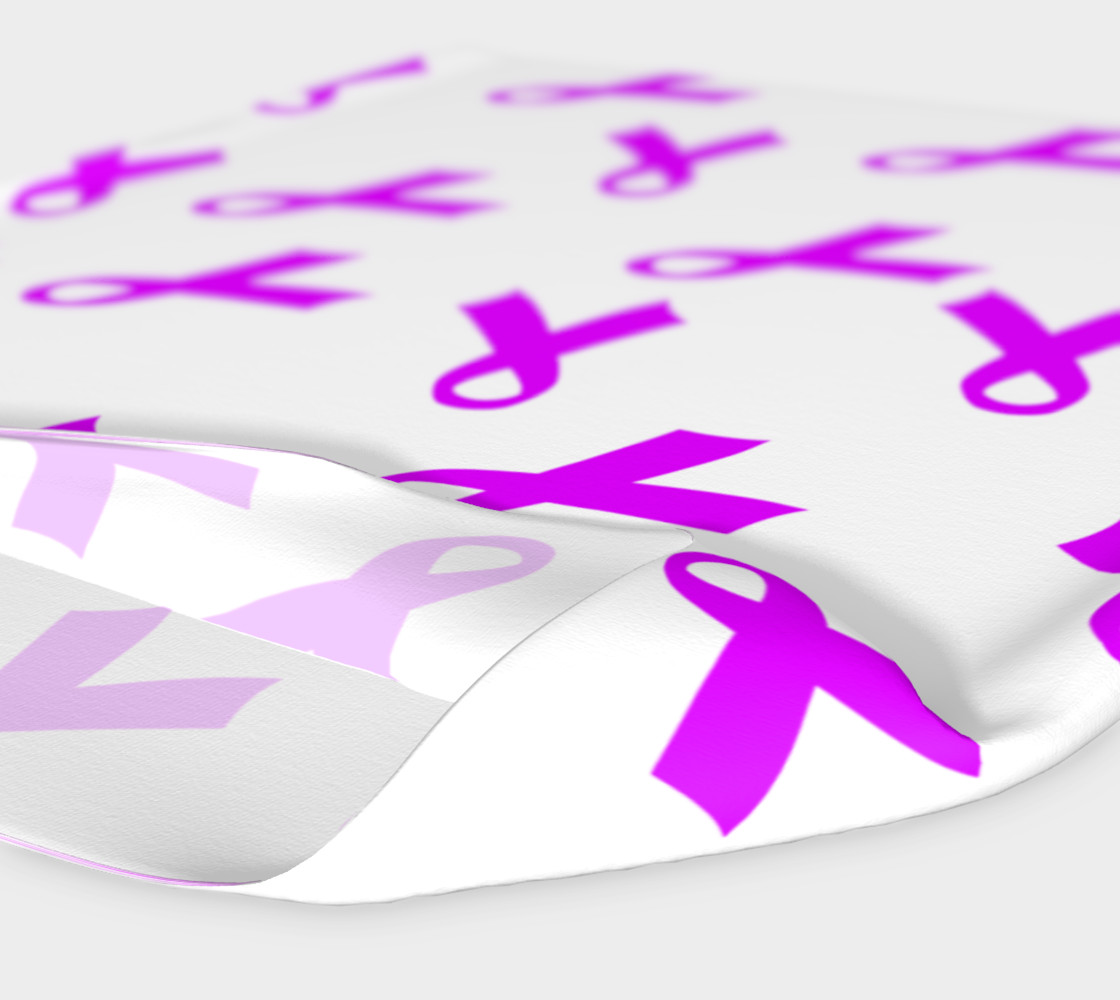 White Headband with Pink Ribbons preview #4