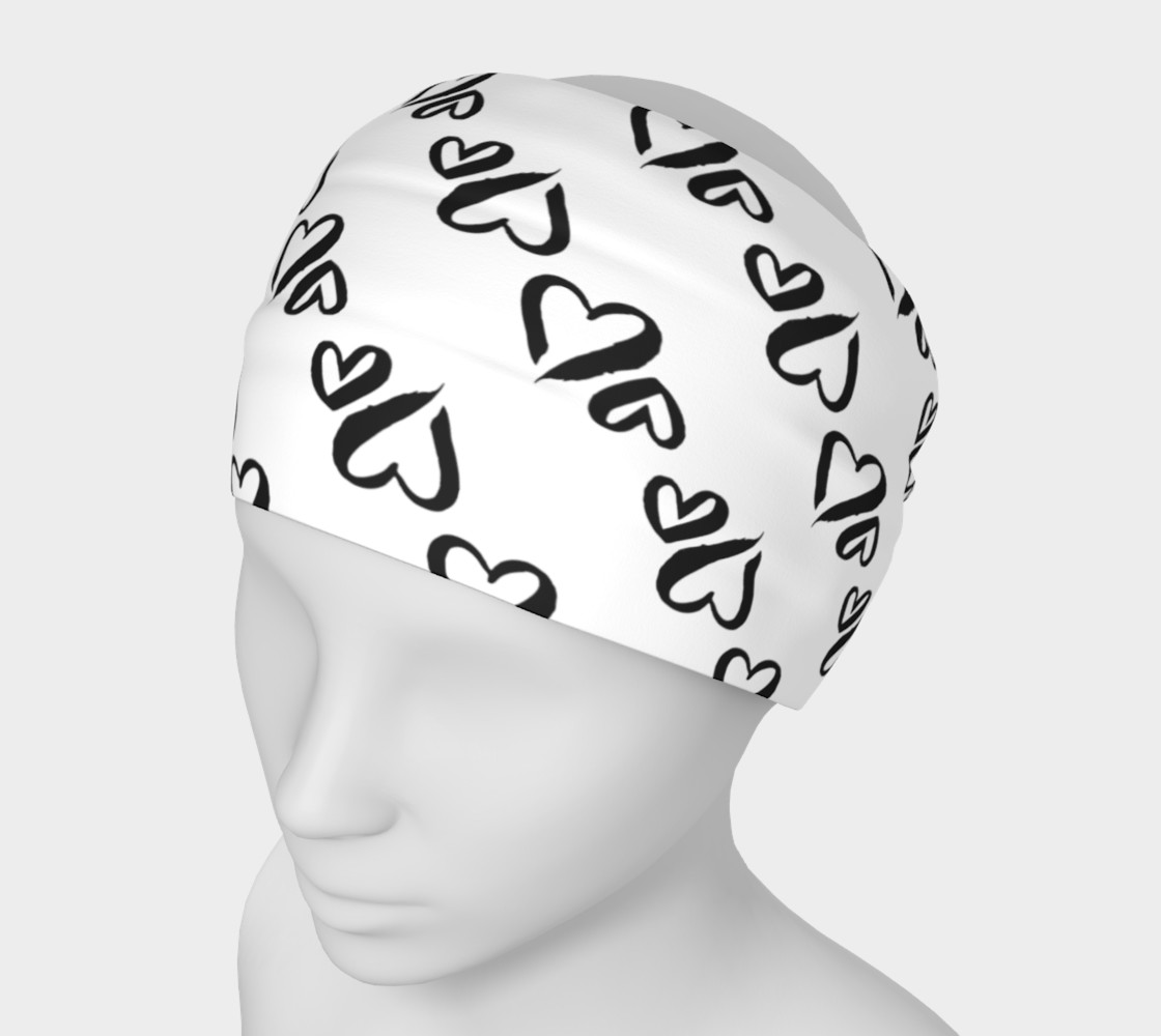 Black Hearts Headband preview #1