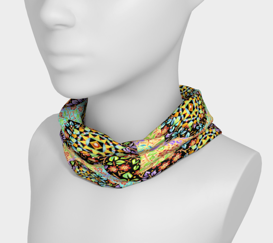 Aperçu de Filgree Floral Patchwork Headband #3
