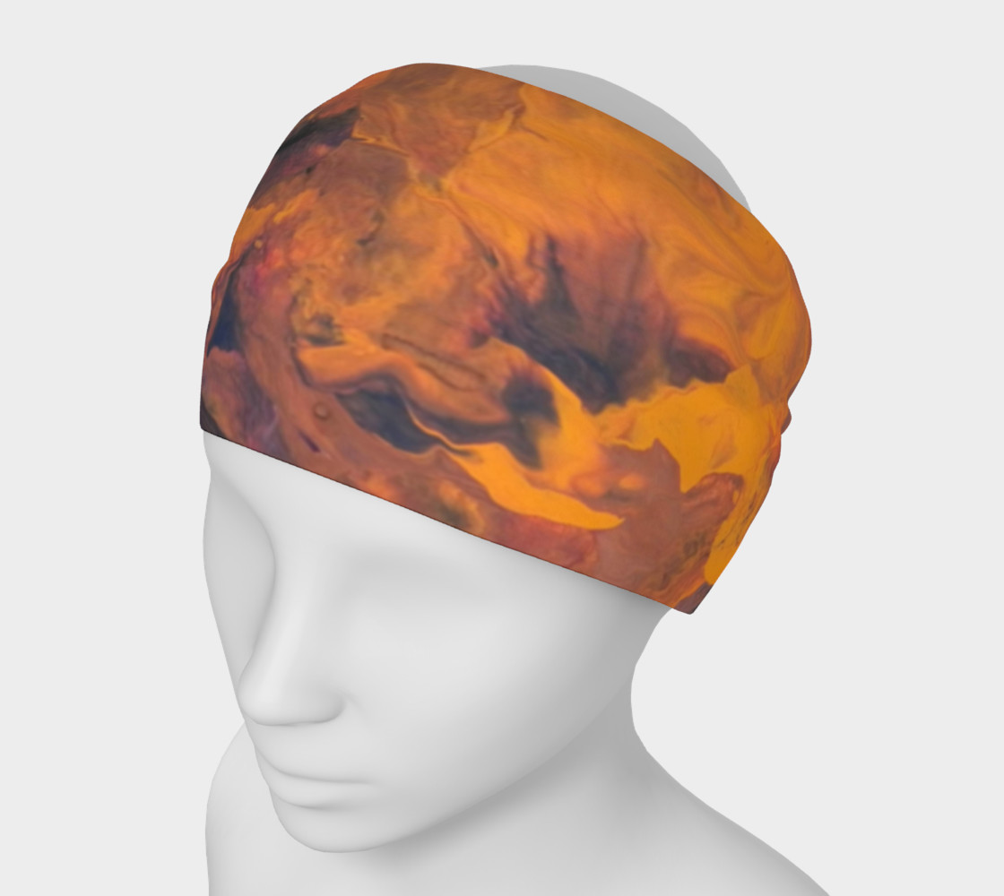 Sunset Flowers Headband preview #1