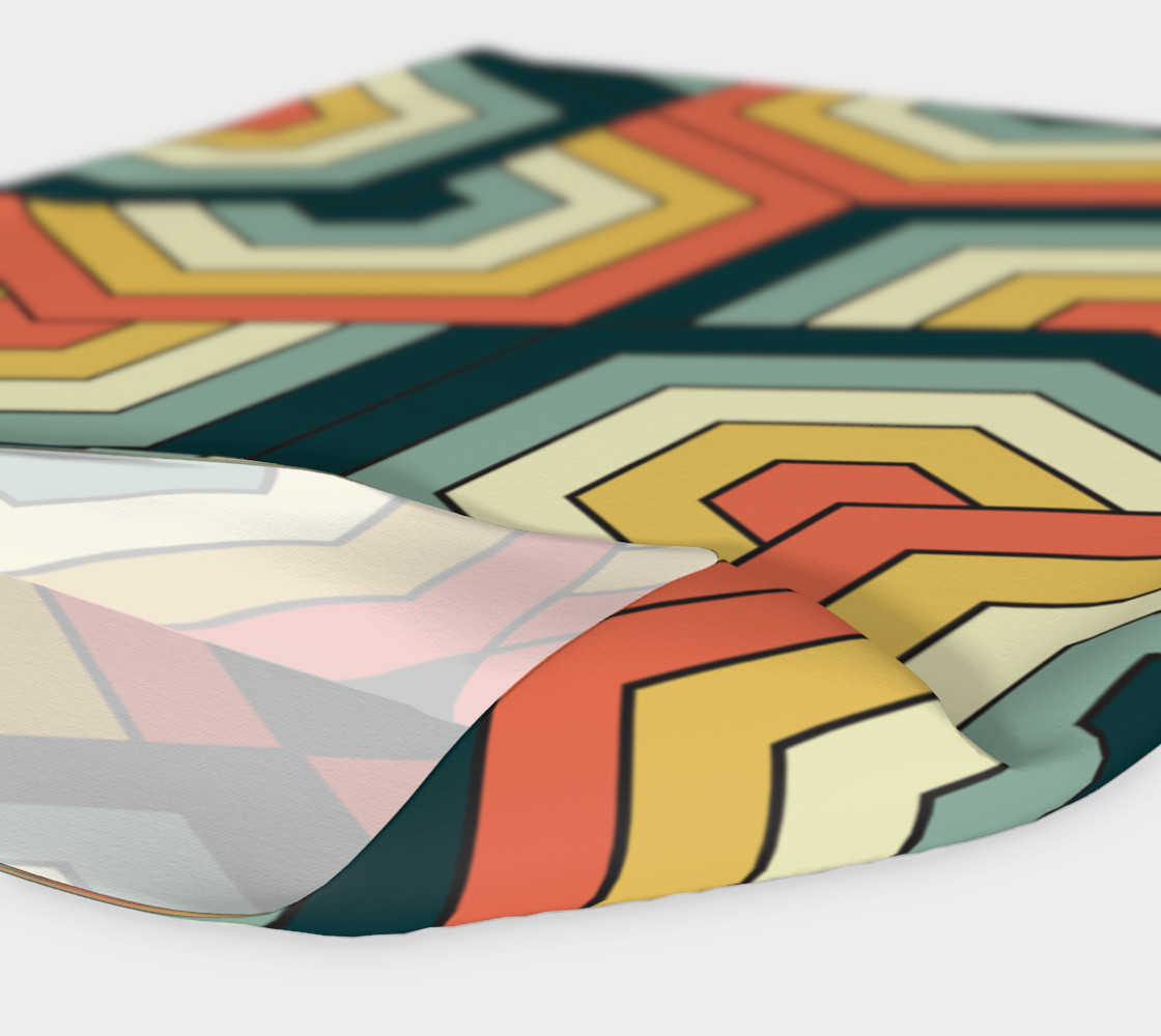 Retro Geometric Hexa Pattern preview #4