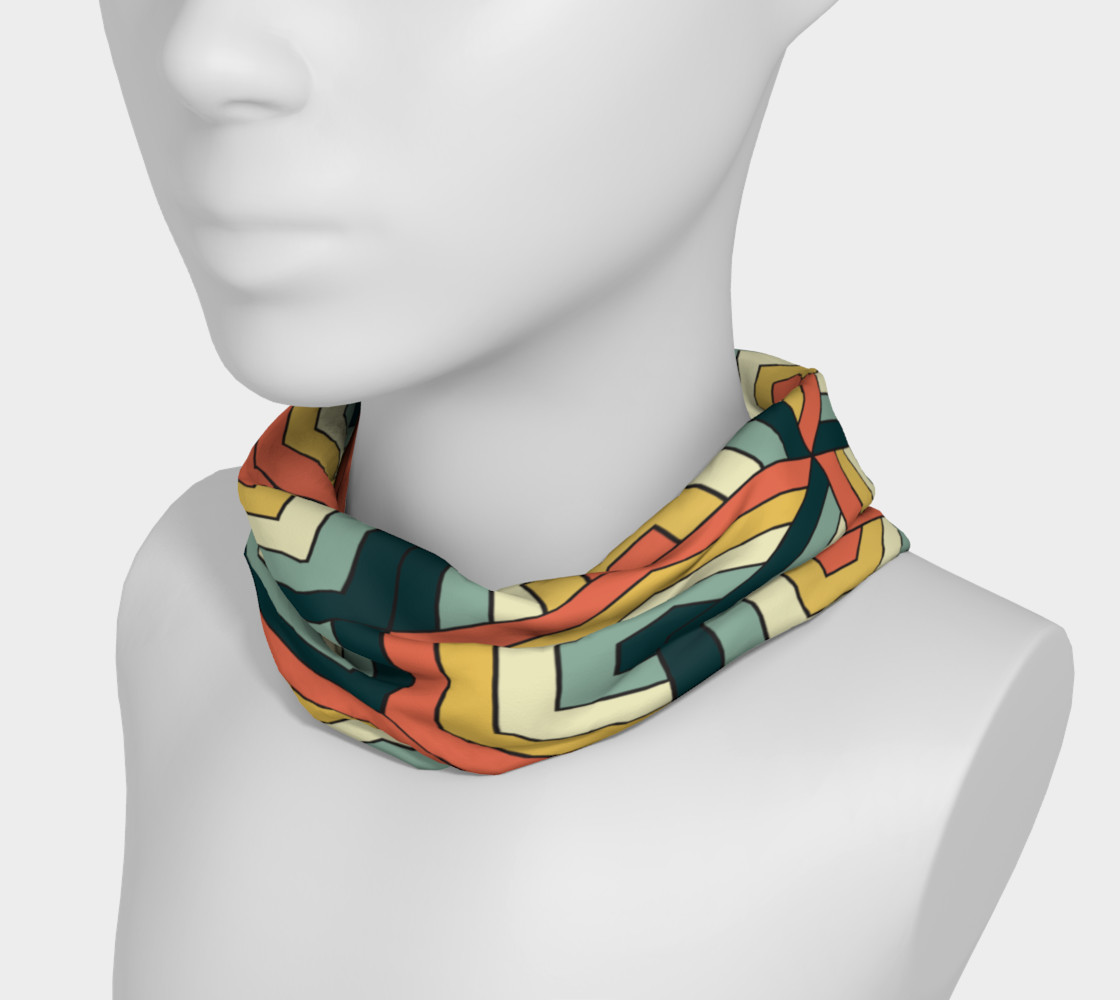 Retro Geometric Hexa Pattern preview #3