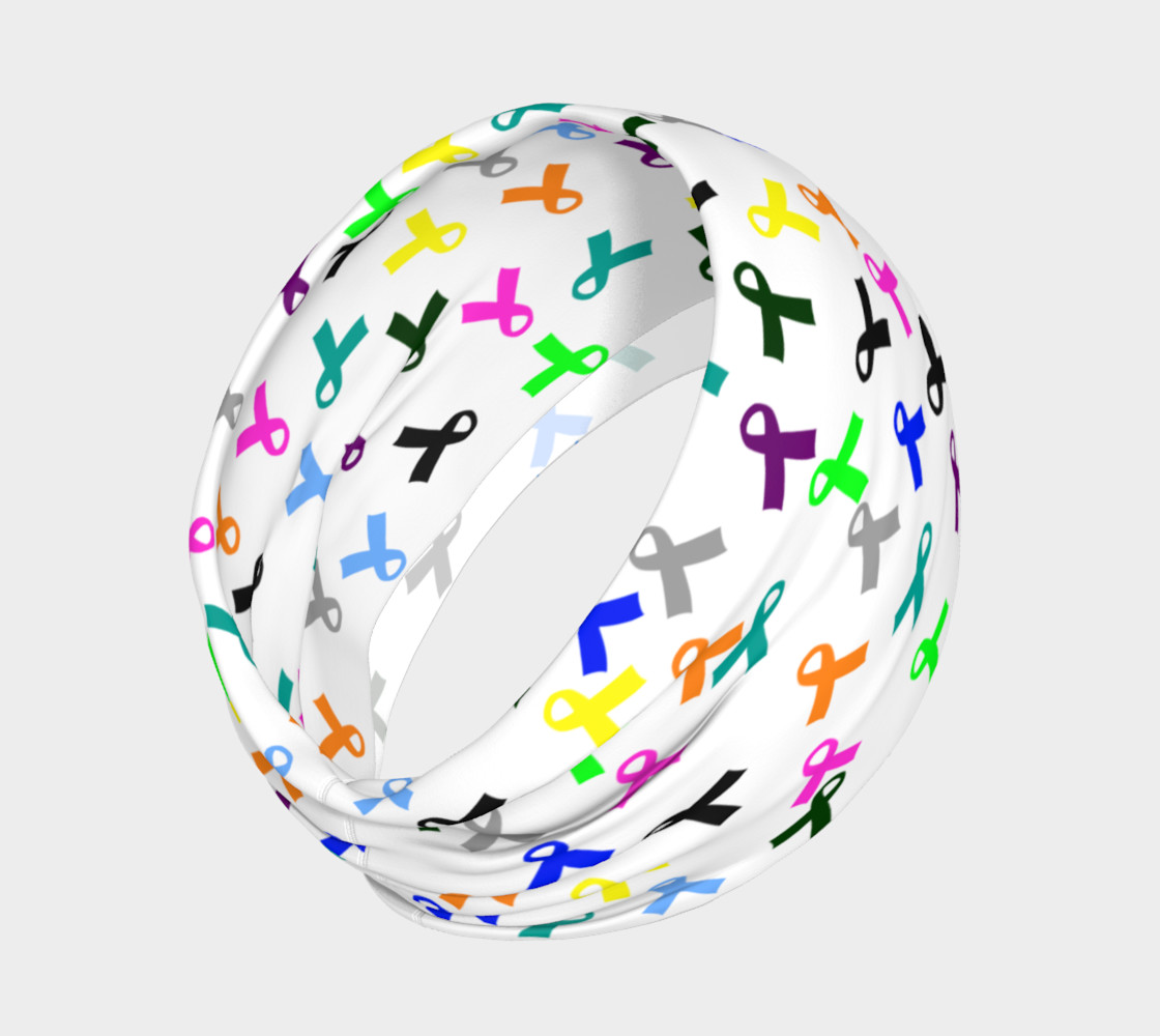 Cancer Ribbon Headband preview #2