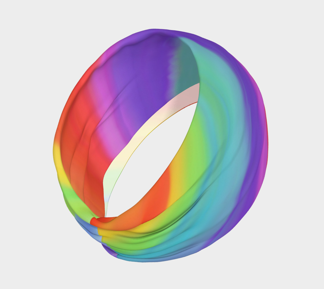 rainbow headband preview #2