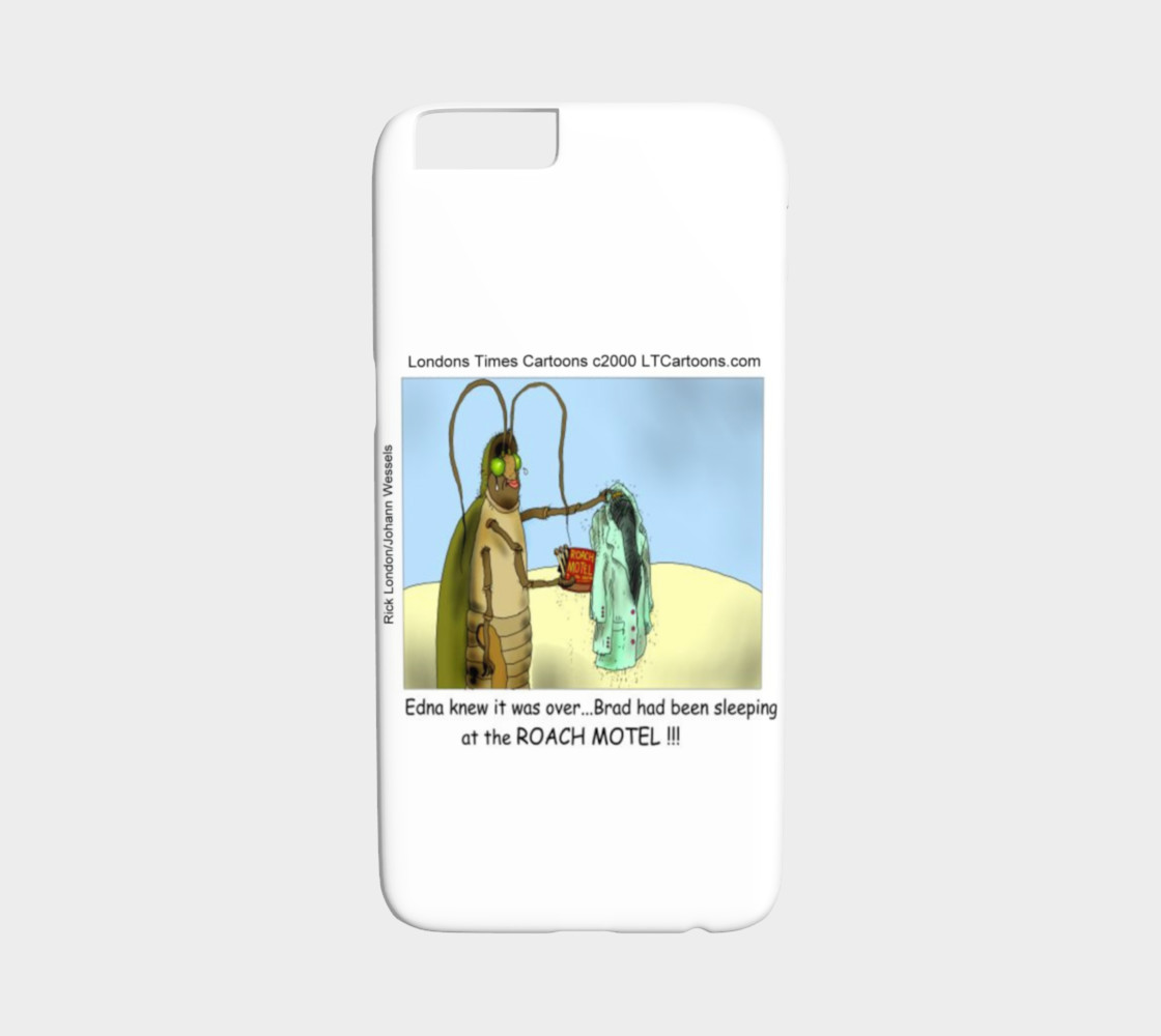 Funny Roach Motel iPhone 6 Case by Rick London preview #1