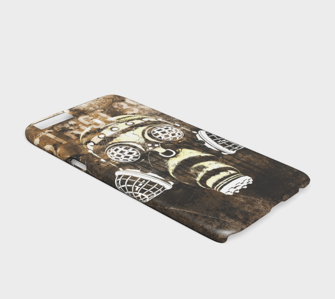 Cyberpunk Gas Mask Poster Art iPhone 6/6S Cases preview #2