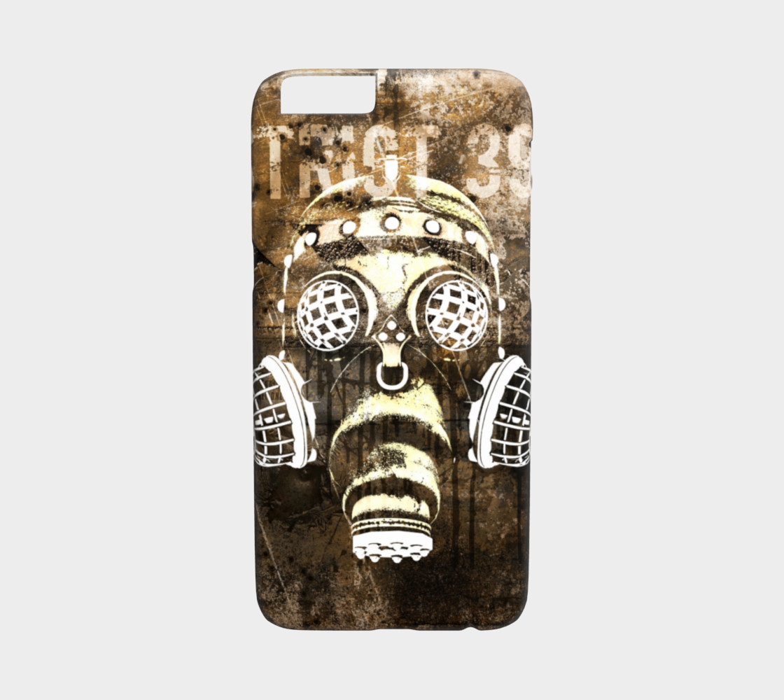 Cyberpunk Gas Mask Poster Art iPhone 6/6S Cases preview #1