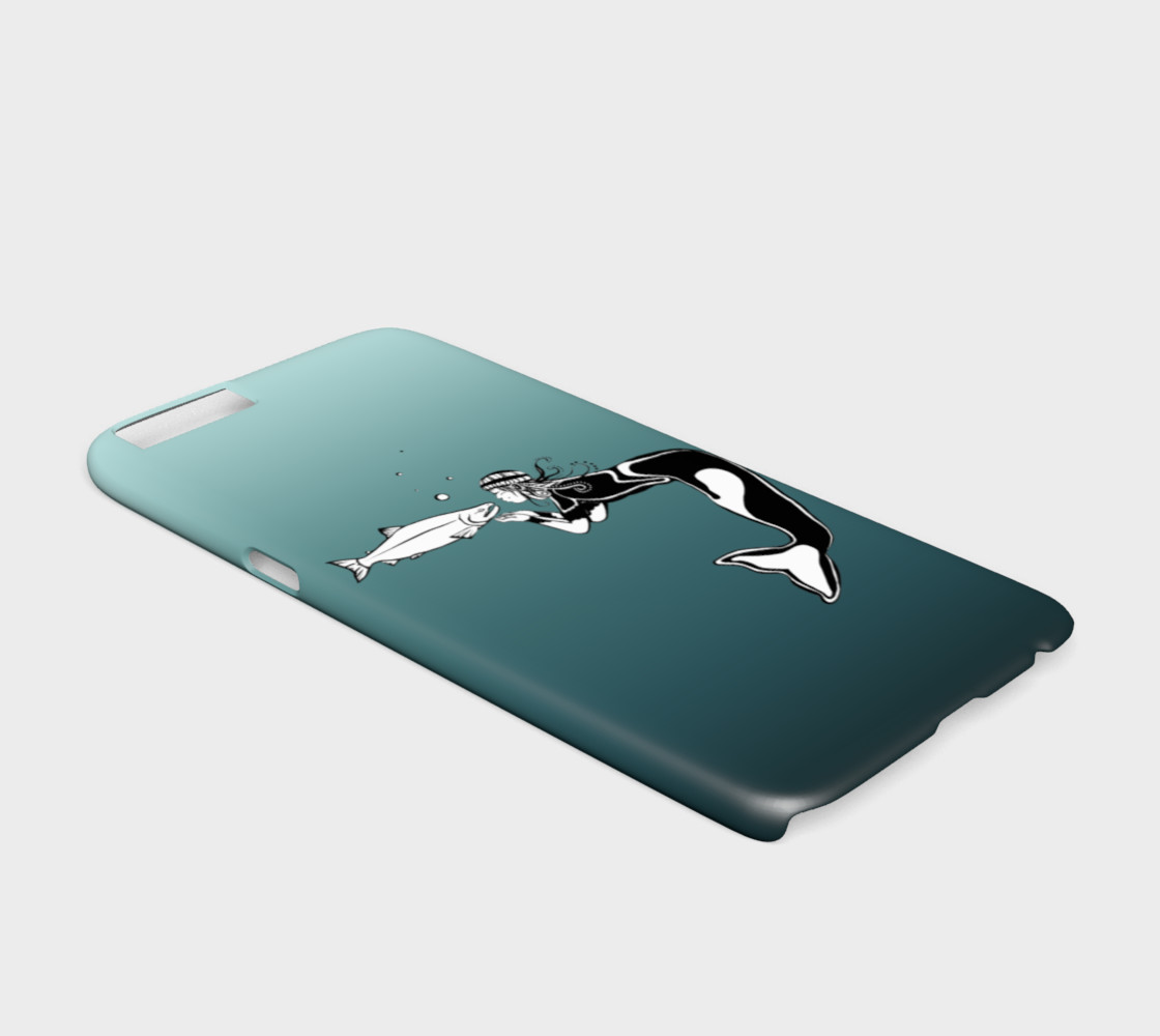 kissing mermaid iPhone 6/6S preview #2