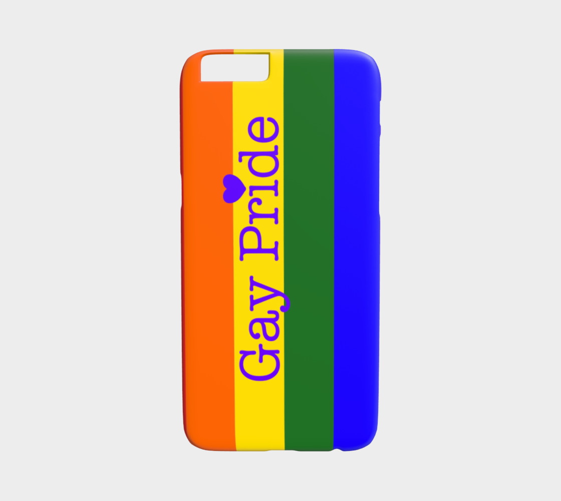 Gay Pride Love iPhone 6 / 6S Case preview #1