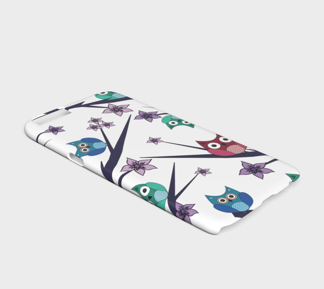 Owl on the branches preview #2