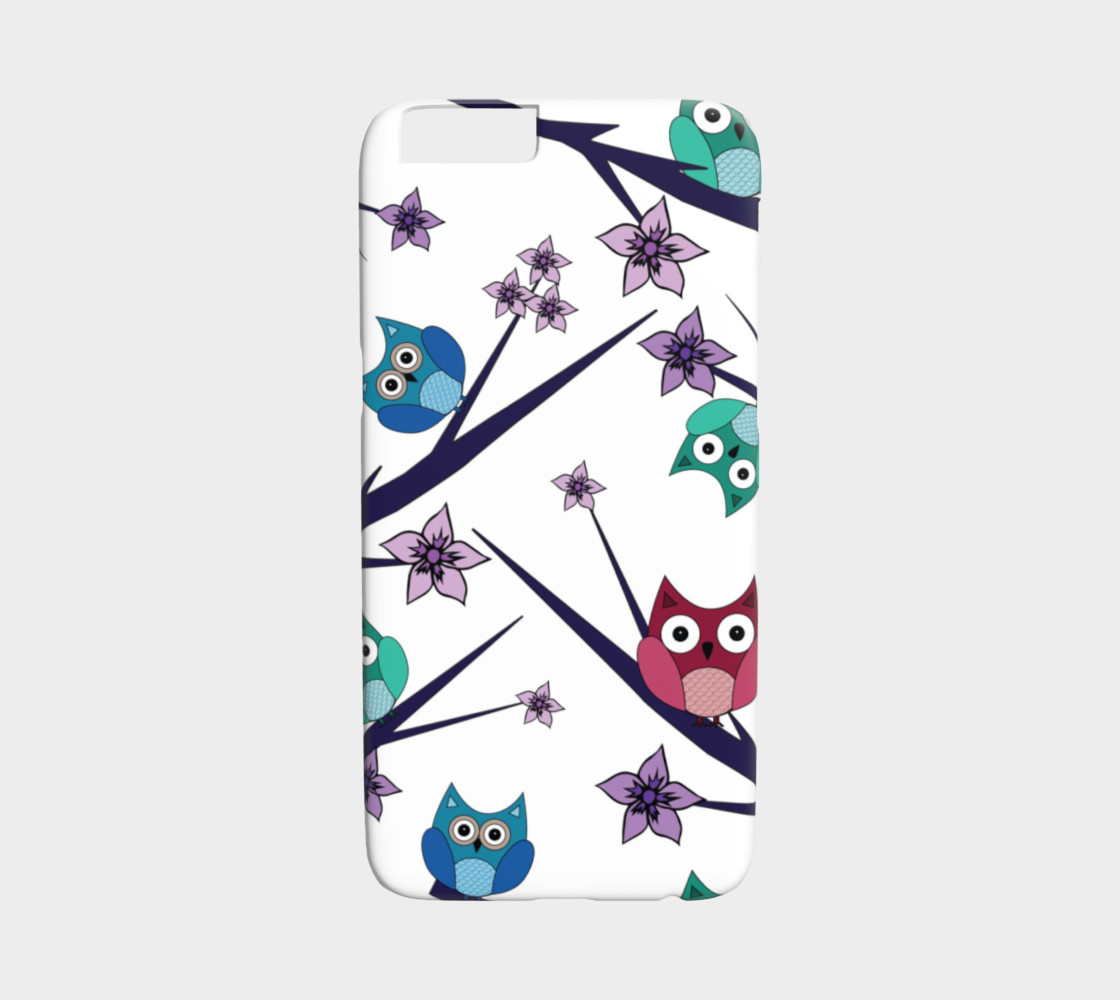 Owl on the branches preview #1