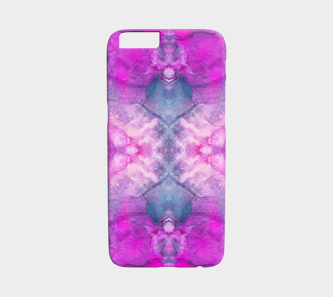 Hot Pink Watercolor Mirror preview #1