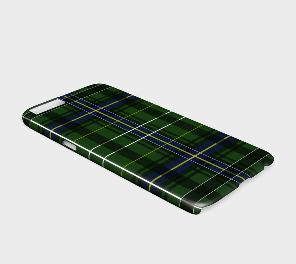 Tartan in green... preview #2