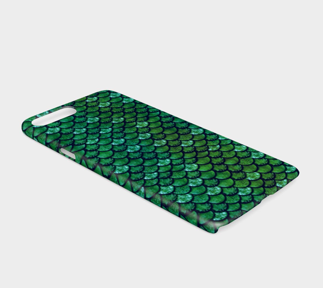 Glitterfish Green Phone Case preview #2