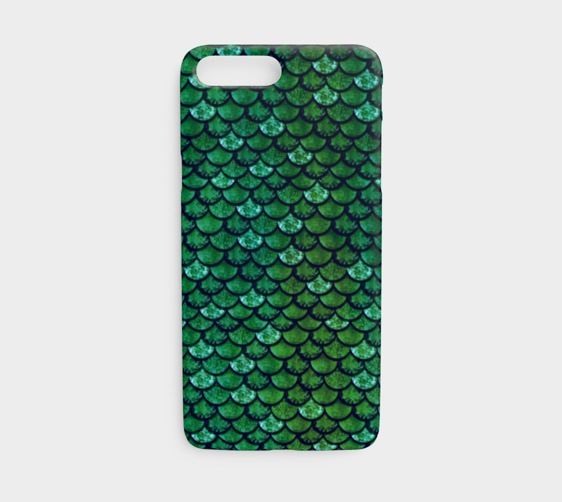 Glitterfish Green Phone Case preview #1