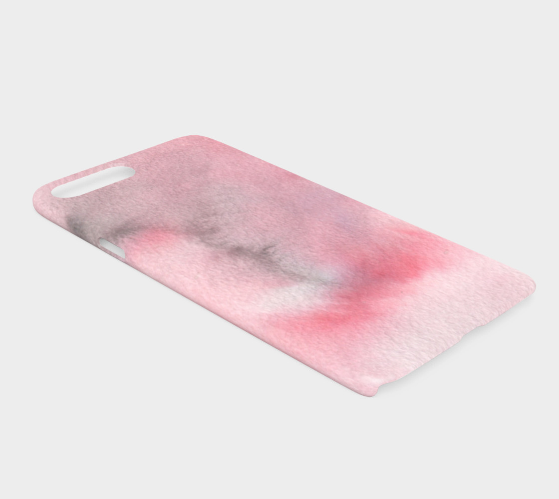 Watercolors Pink/Black iPhone 7+/8+ preview #2