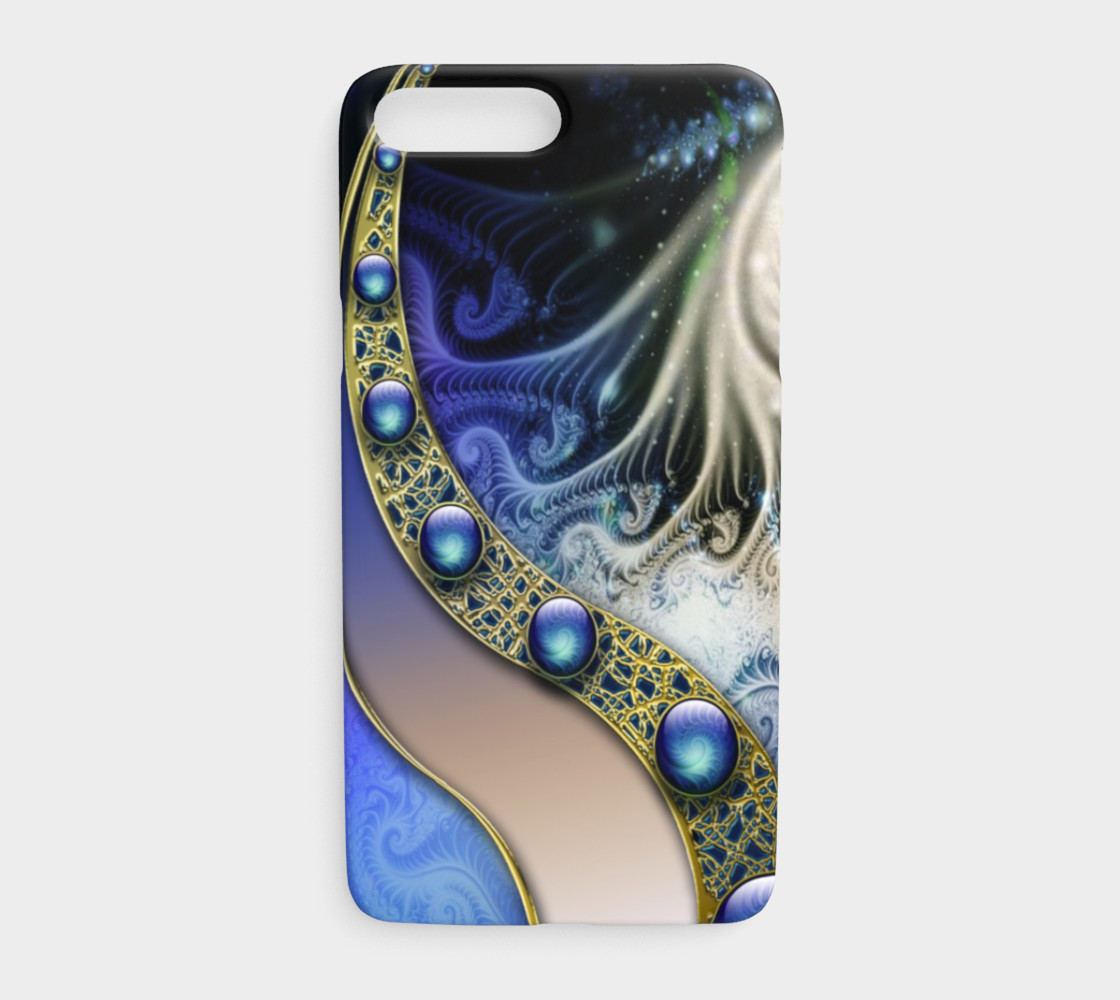 Abstract Blue Fractals preview #1