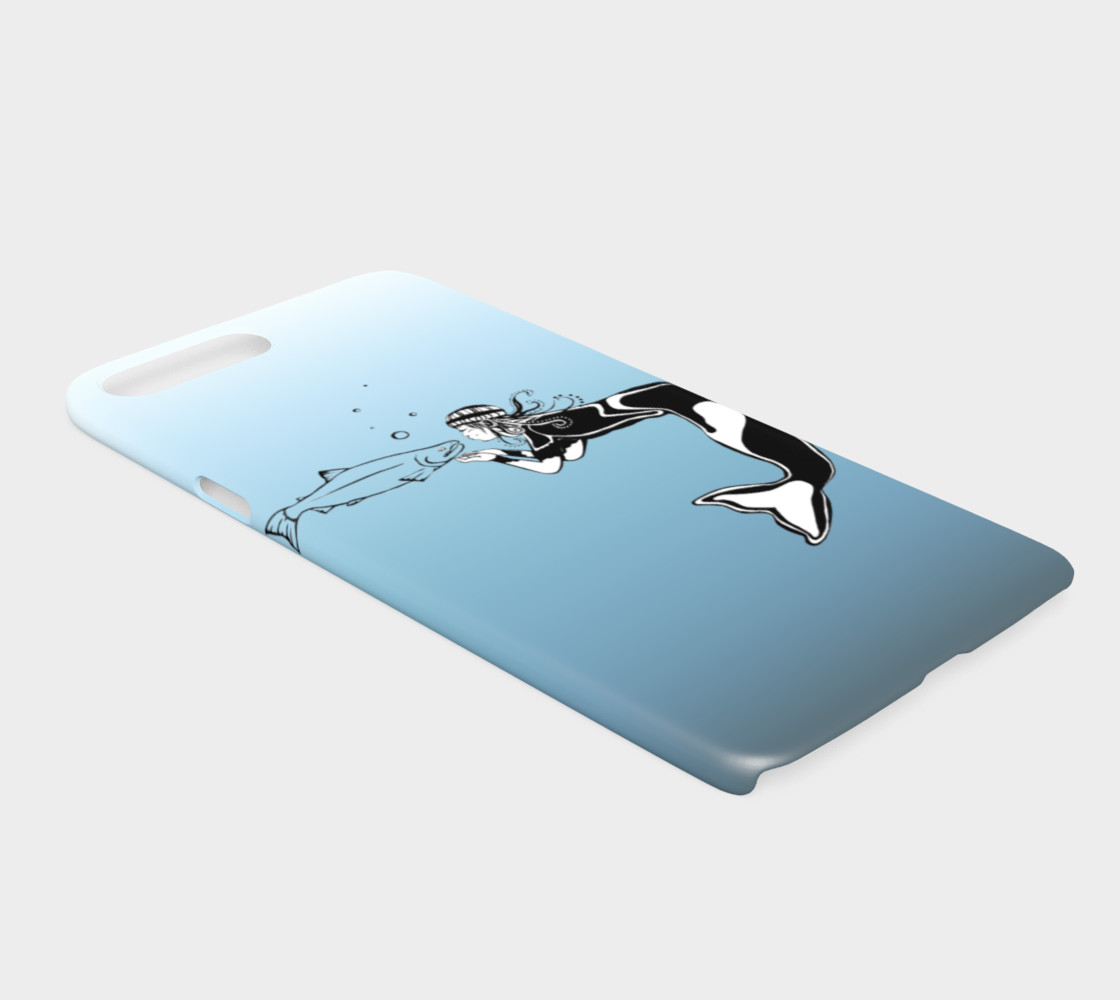 Kissing Mermaid iPhone ⅞ plus preview #2