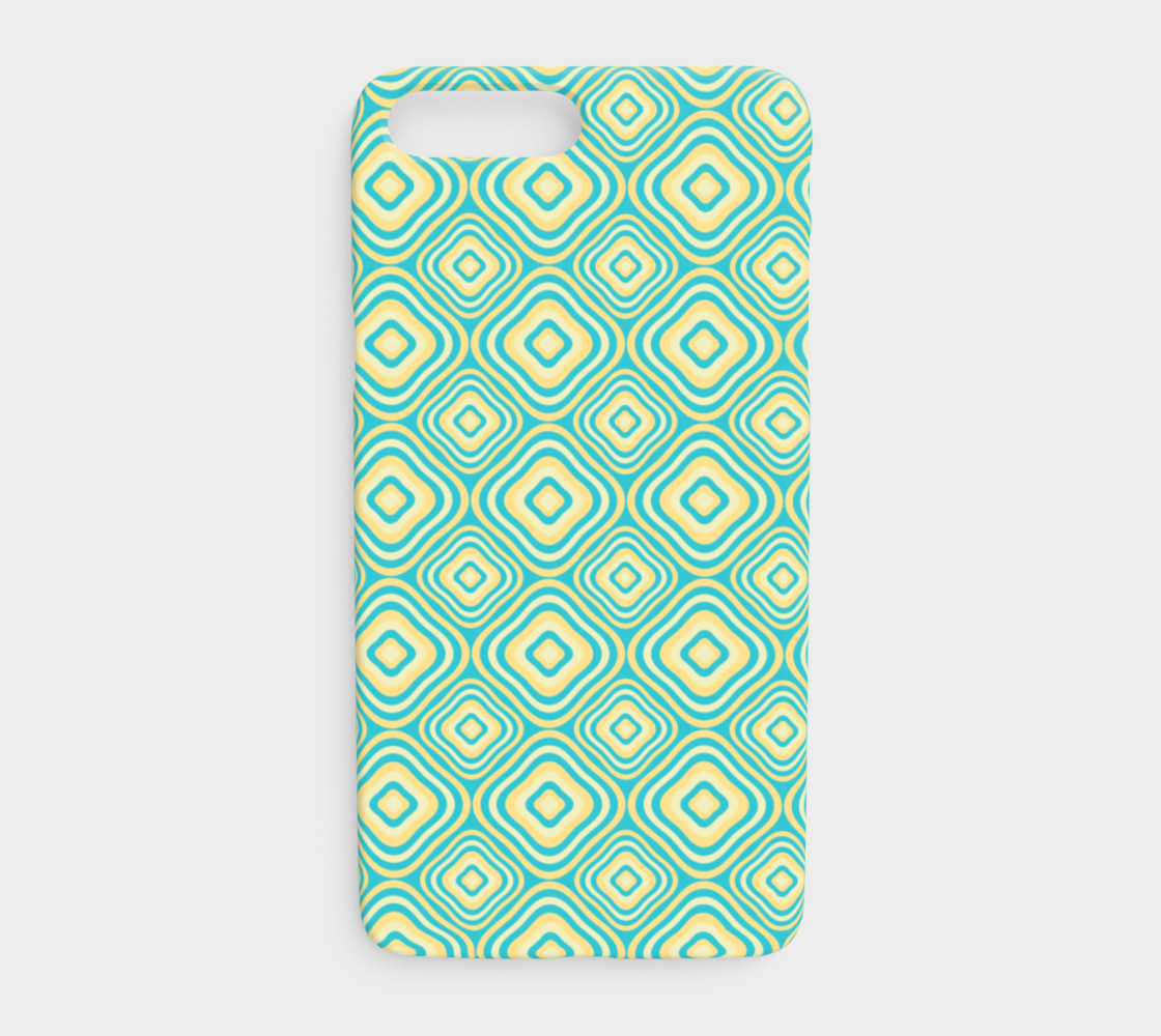 Retro round rectangle pattern preview #1