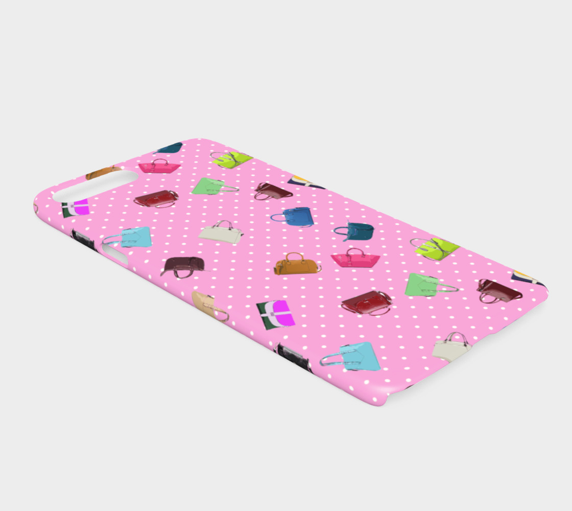Purses, Polka Dots and Pink Background preview #2