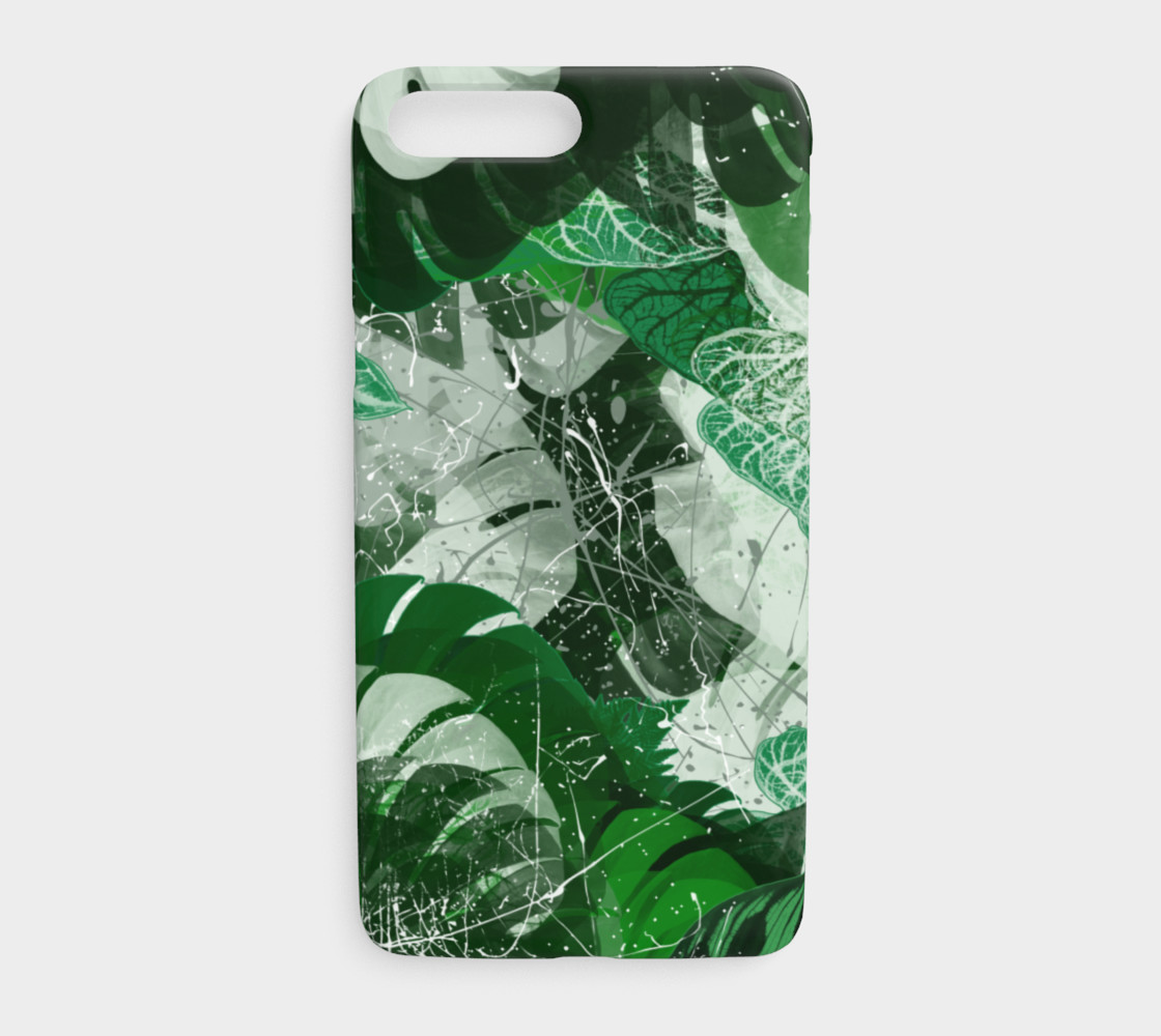 Tropical leaves iPhone 7 Plus preview #1