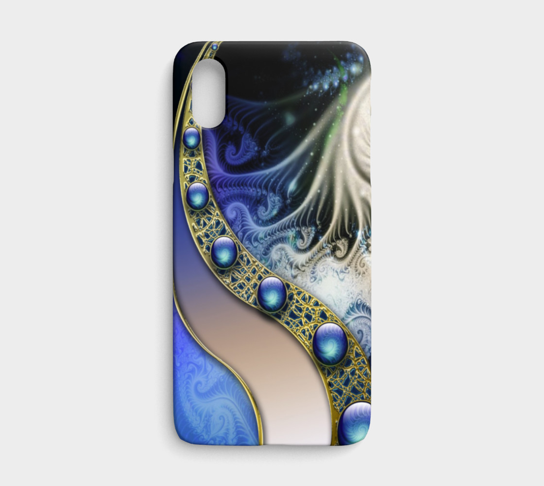 Abstract Blue Fractals preview #1