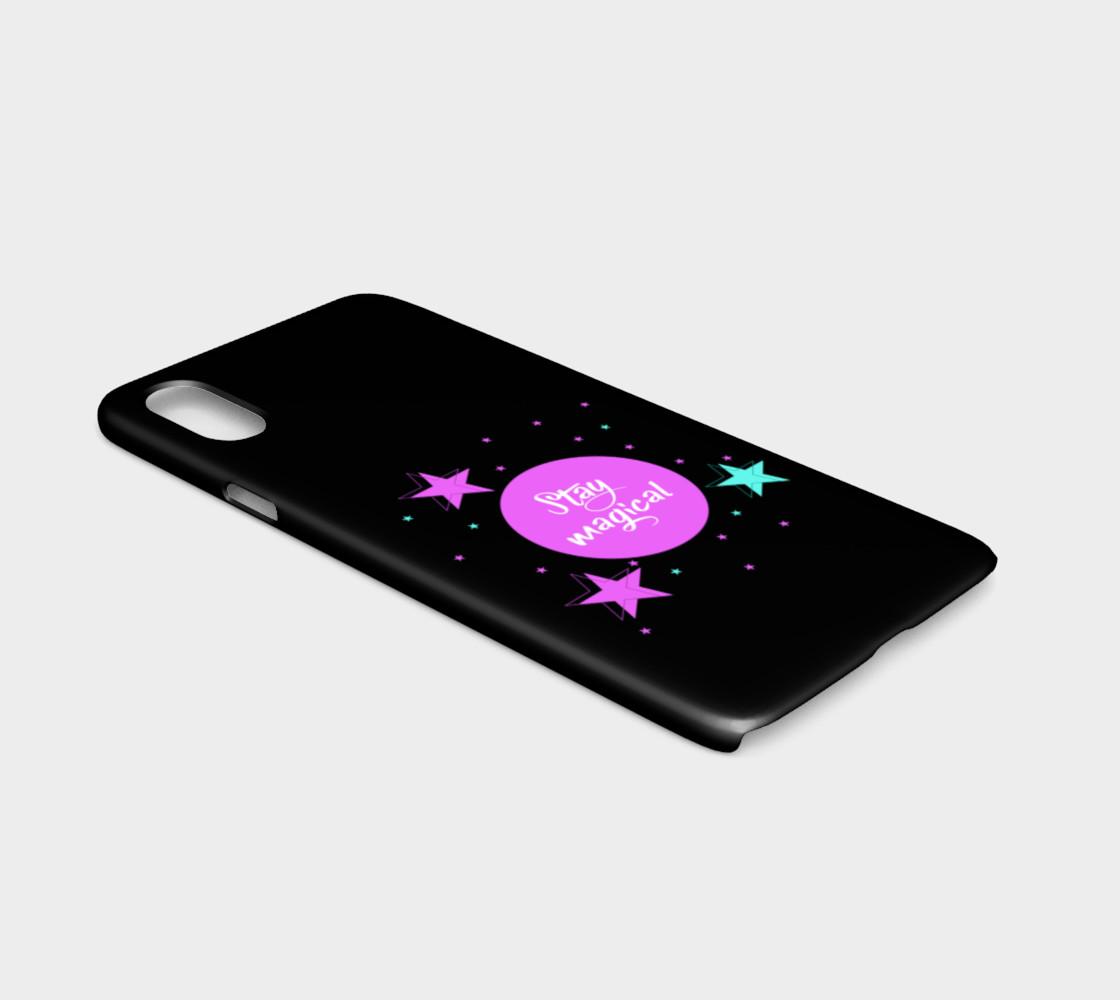 Stay Magical iPhone X Phone Case preview #2
