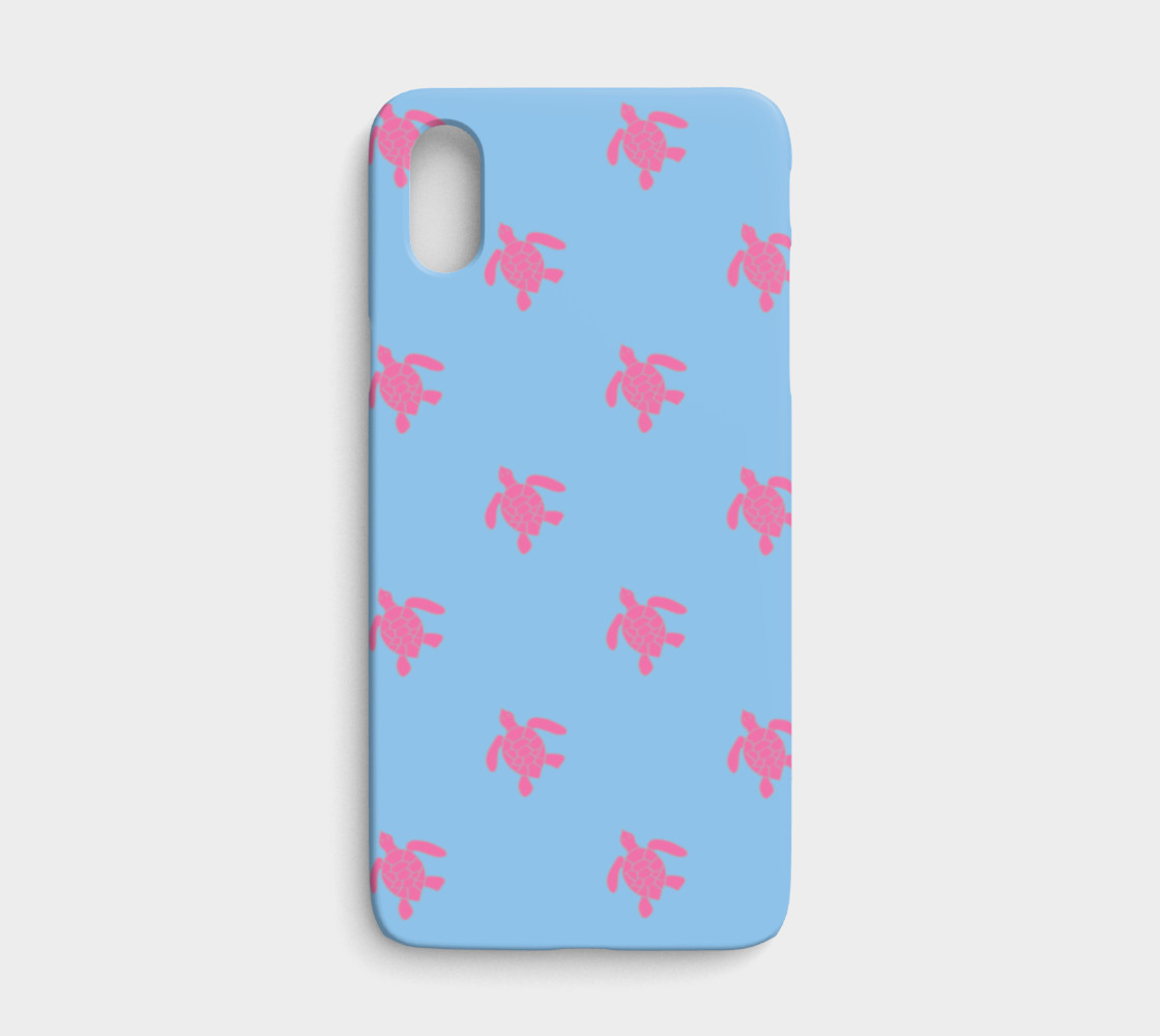 Turtle - Pink on Blue preview #1