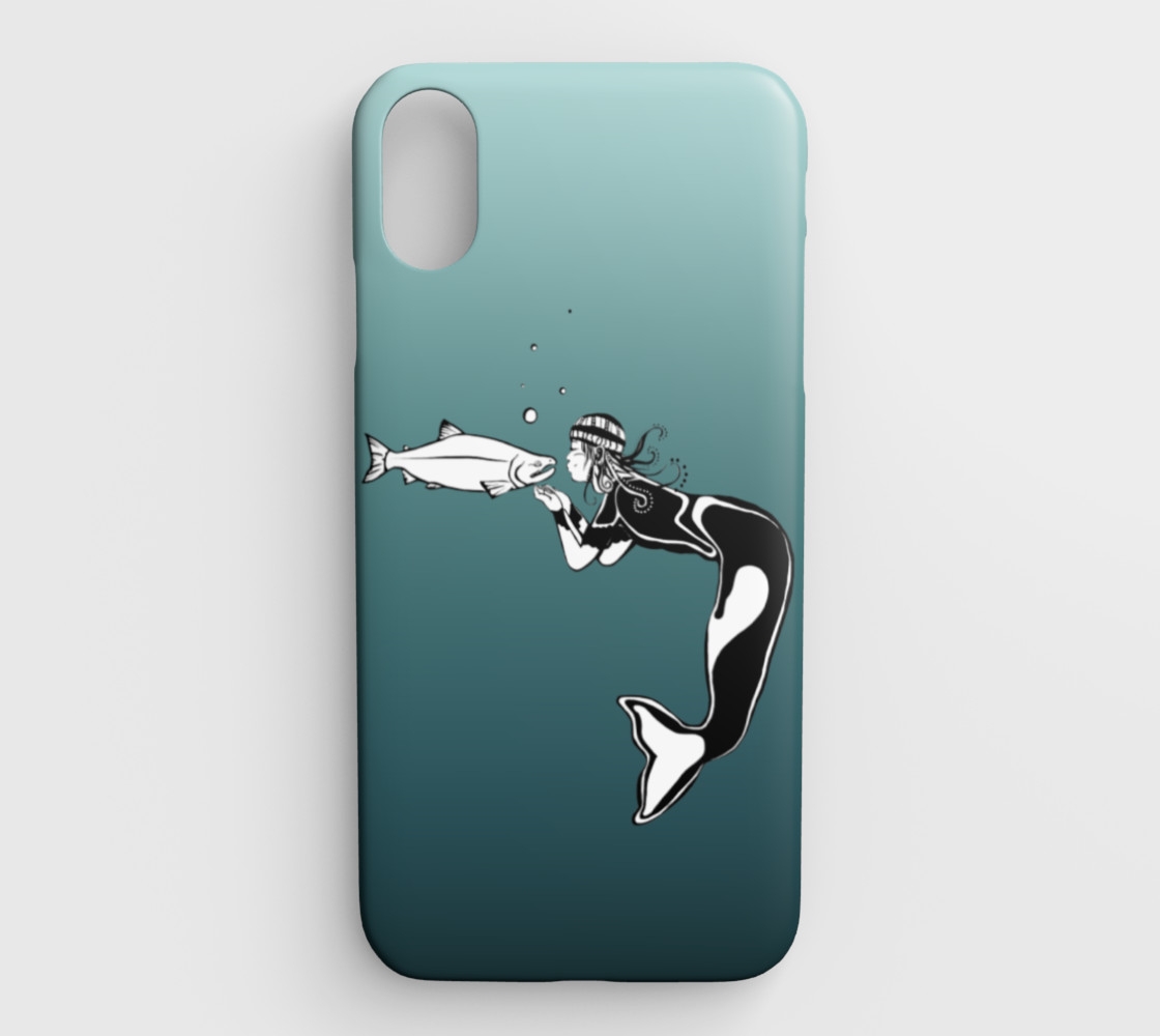 kissing mermaid iPhone XS Max preview #1