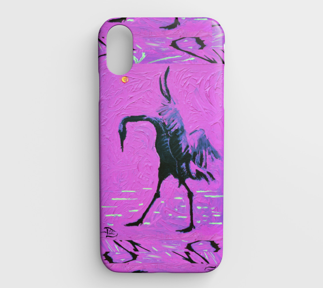 Crane of Paradise iPhone XS MAX cover preview #1