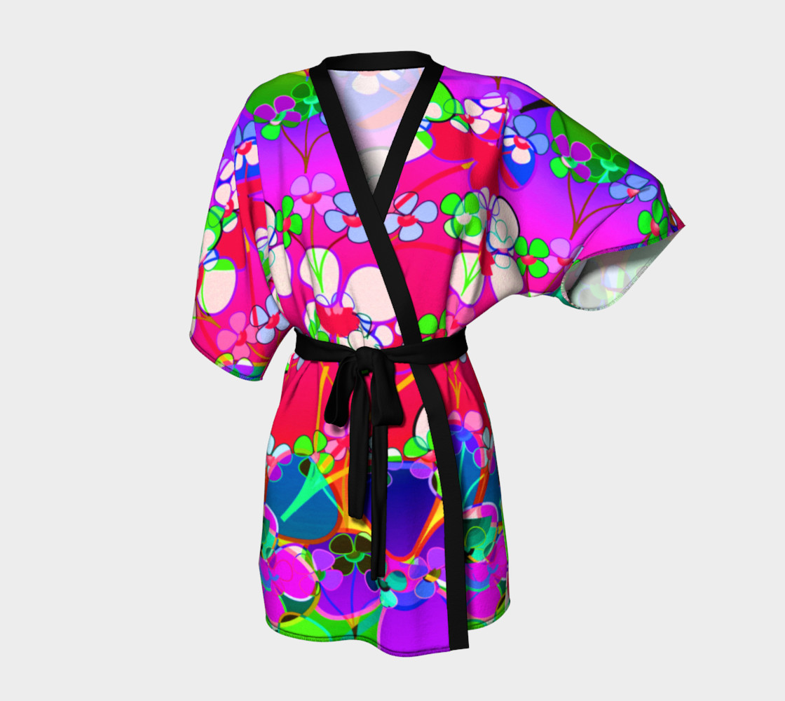 Art Kimono Robe 2
