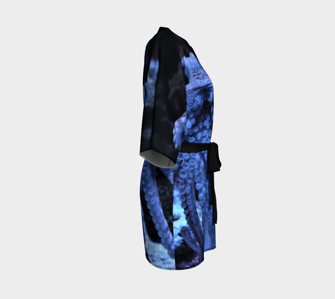 Dark Octopus Black Light Robe preview #3