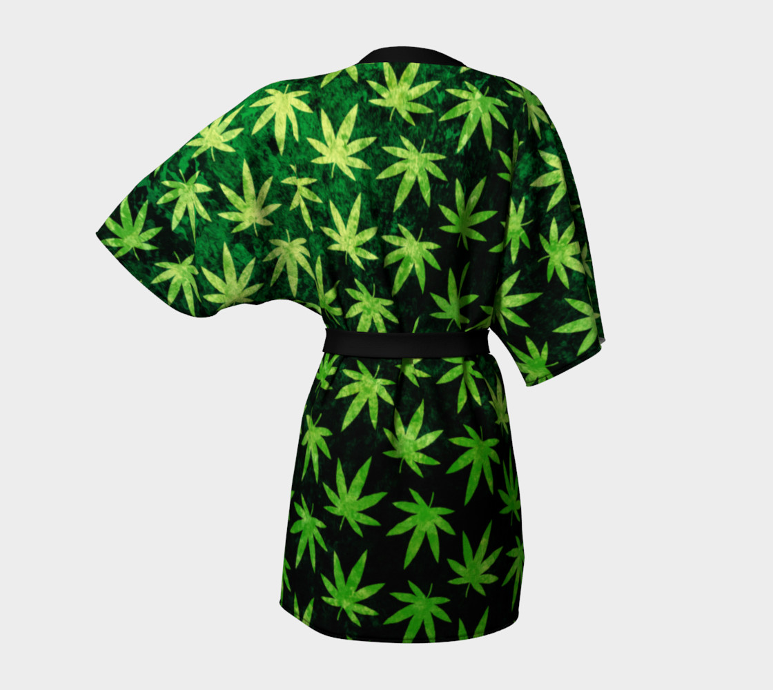 Grungy Weed Pattern preview #4