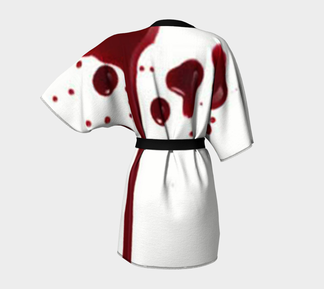 Blood Splatter four kimono robe preview #4
