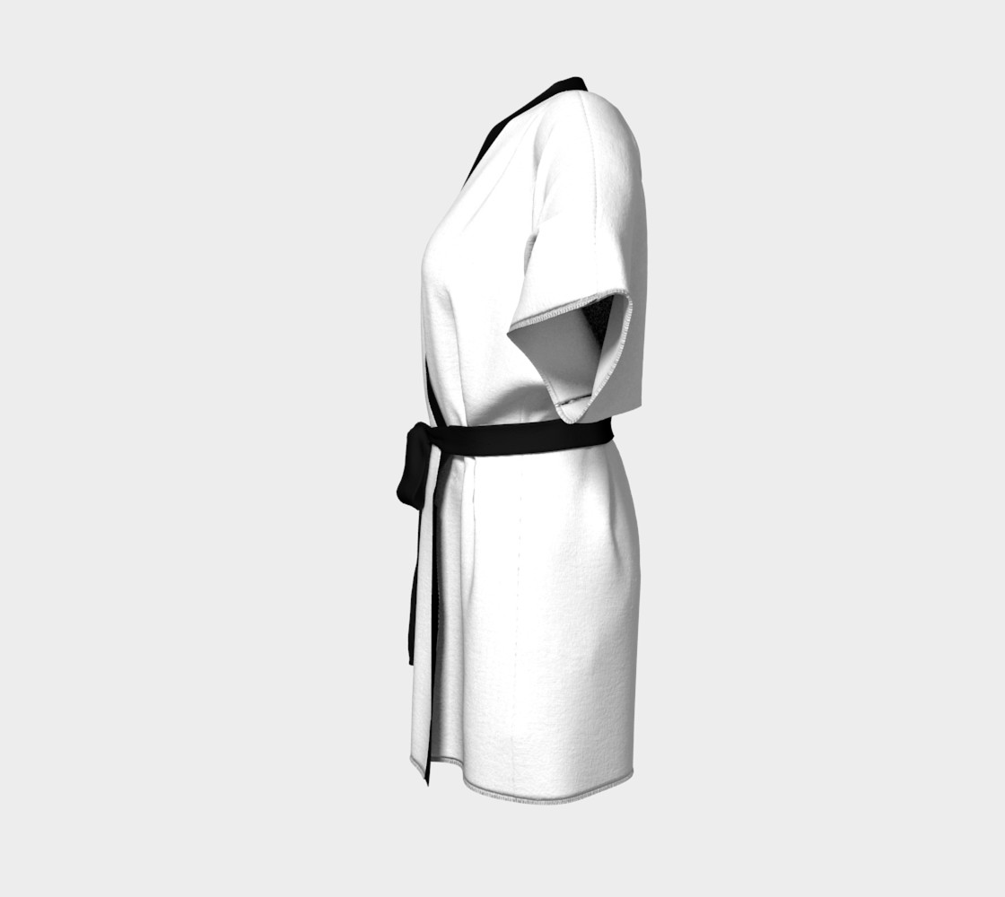 White Kimono Robe preview #2