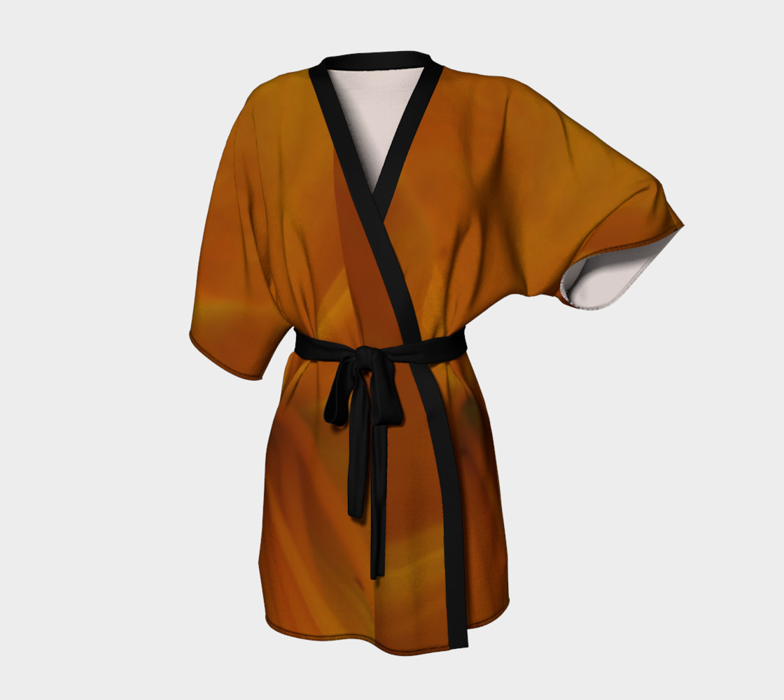 Brownish Unisex Kimono Robe preview #1