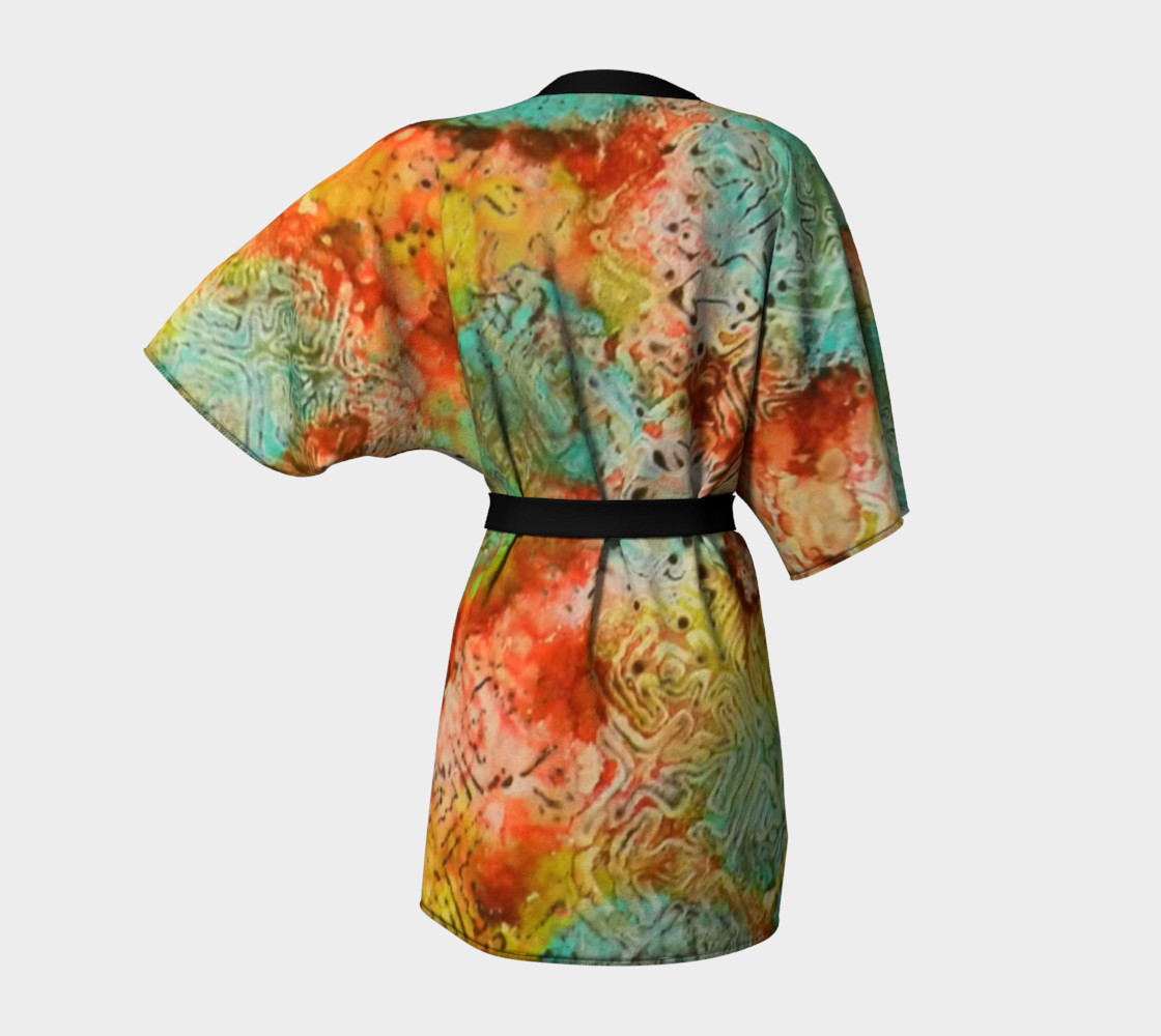 Paprika Drift Ink #18 Kimono Robe preview #4