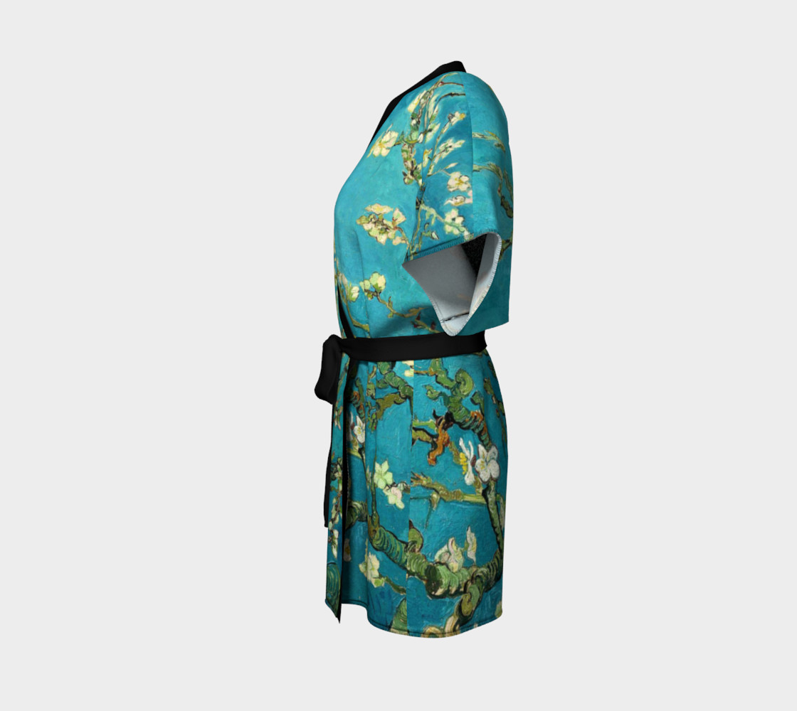Vincent Van Gogh Blossoming Almond Tree Kimono preview #2
