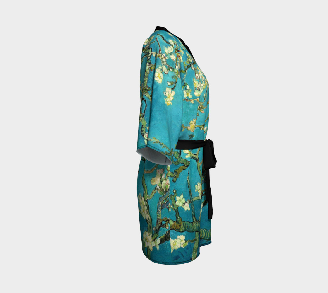 Vincent Van Gogh Blossoming Almond Tree Kimono preview #3