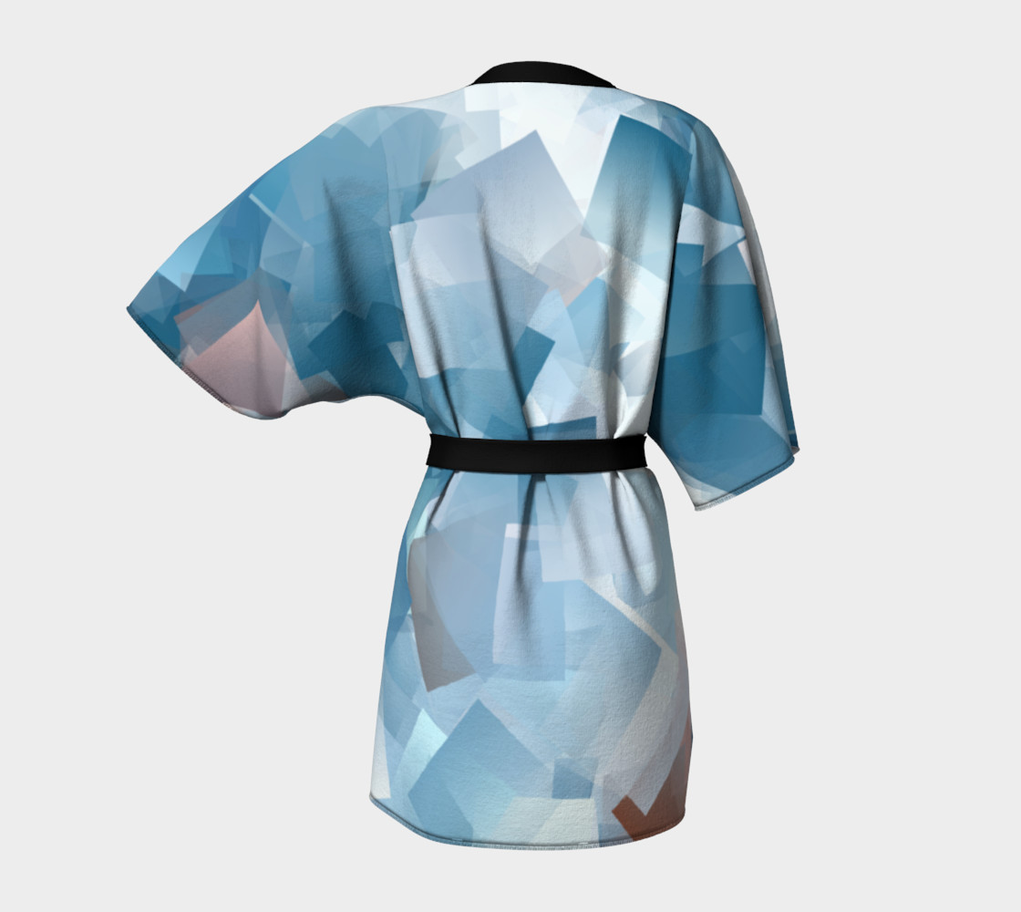 Muted Blues In Cubes preview #4
