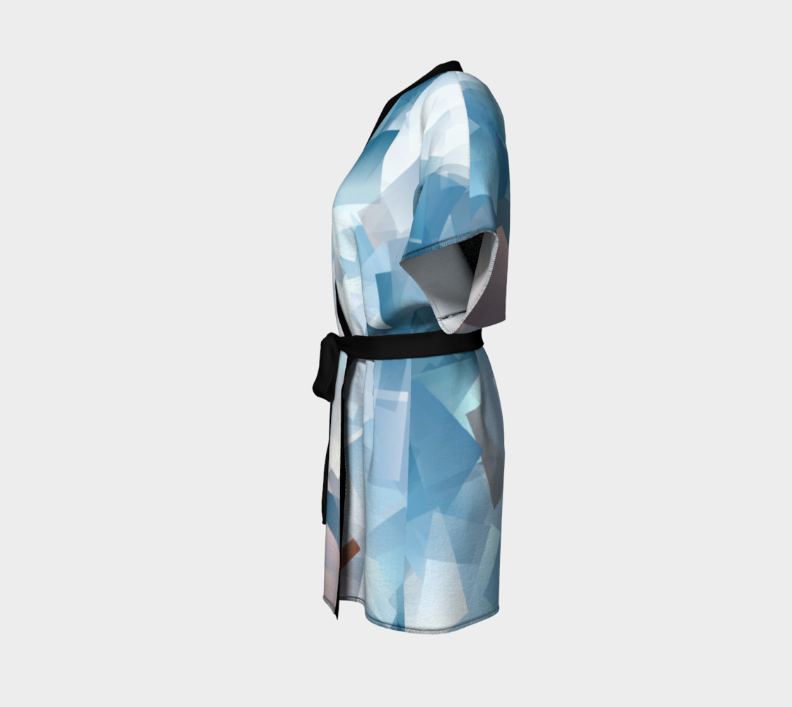 Muted Blues In Cubes preview #2